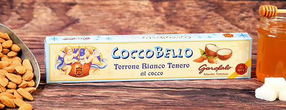Torrone Bianco Tenero, al Cocco