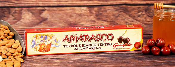 Torrone Bianco Tenero alle Amarene