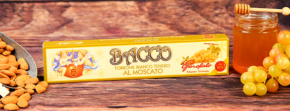 Torrone Bianco Tenero, al Moscato