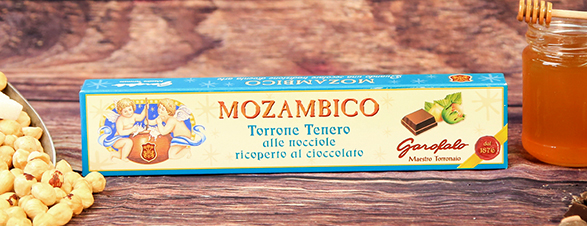 Torrone Tenero alle Nocciole, Ricoperto al Cioccolato