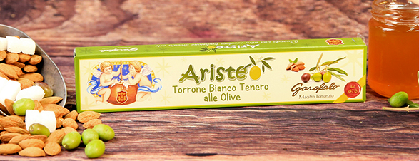 Torrone Bianco Tenero alle Olive candite