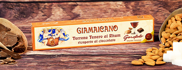 Torrone Tenero al Rhum, Ricoperto al Cioccolato